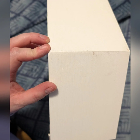 Handmade Cherry Blossom Hexagon Wall Decor (EUC) - Picture 10 of 15